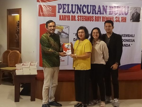 Buku Roy Rening Tentang Politik Hukum PK dan Perlindungan HAM Diluncurkan